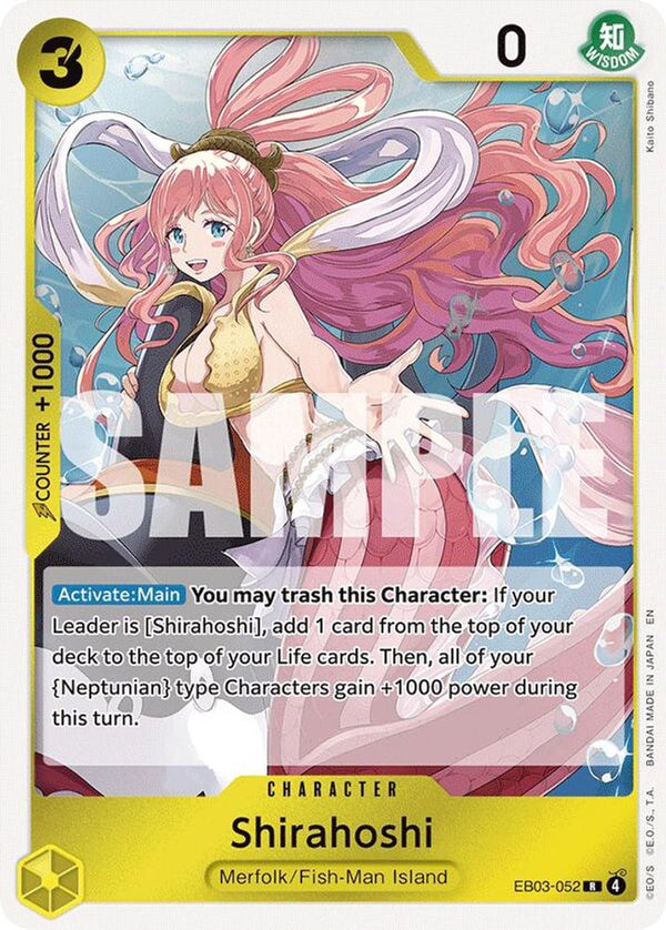Shirahoshi - EB03-052 - Rare