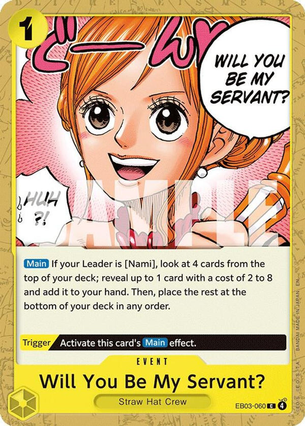 Will You Be My Servant? - EB03-060 - Common