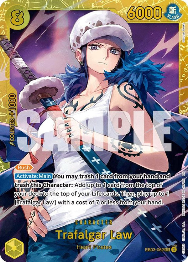 Trafalgar Law - EB03-062 - Secret Rare