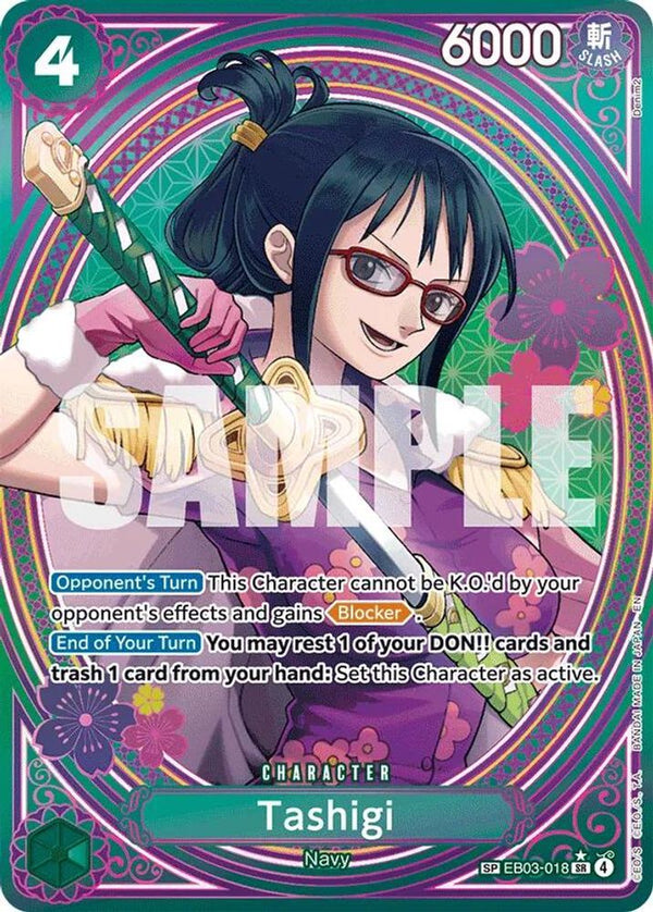 Tashigi (Special) - EB03-018 - Super Rare