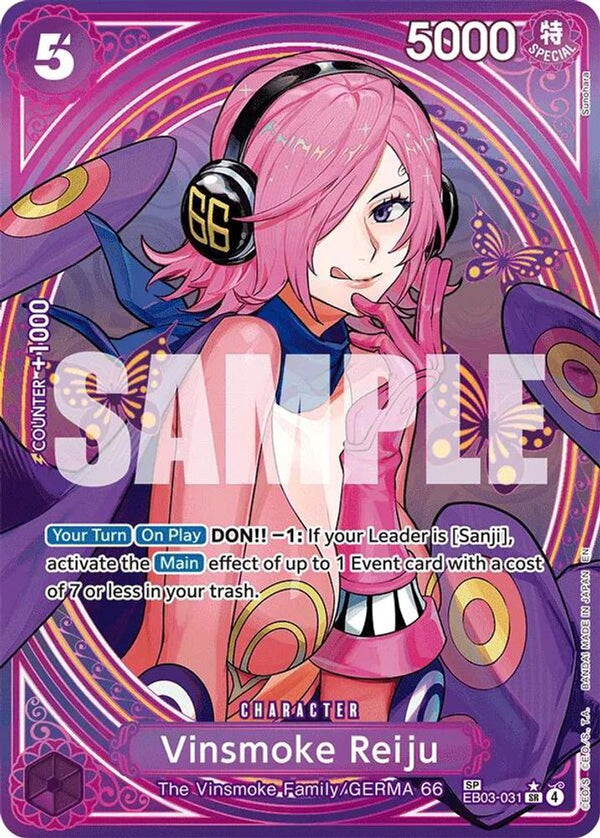 Vinsmoke Reiju (Special) - EB03-031 - Super Rare