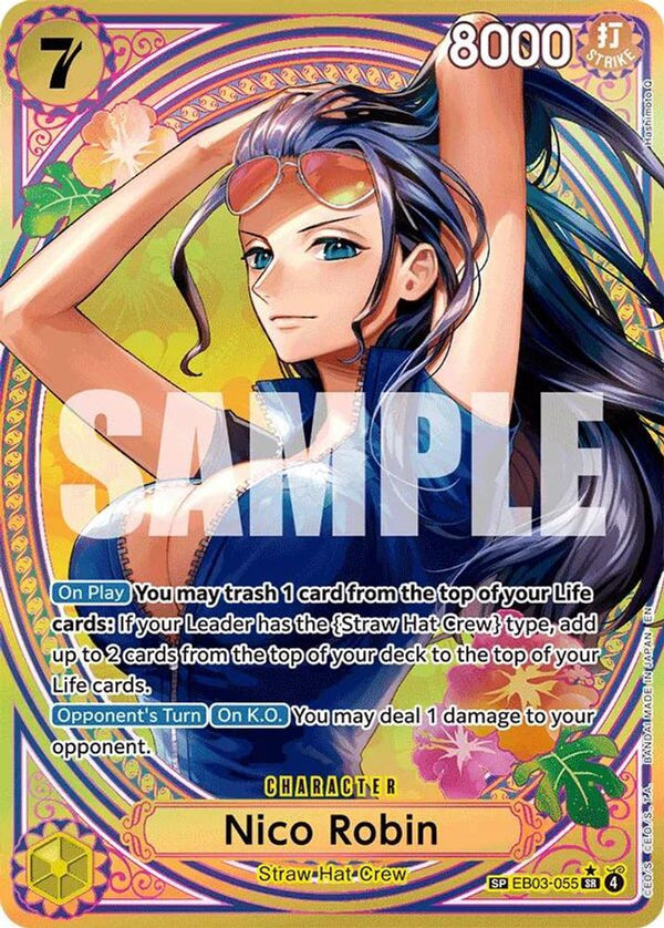 Nico Robin (055) (Special) - EB03-055 - Super Rare