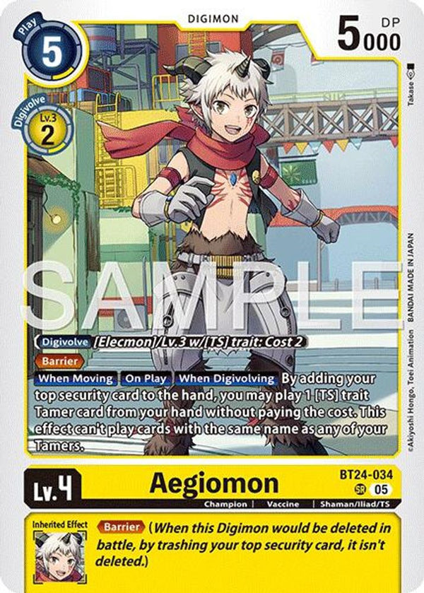 Aegiomon - BT24-034 - Super Rare