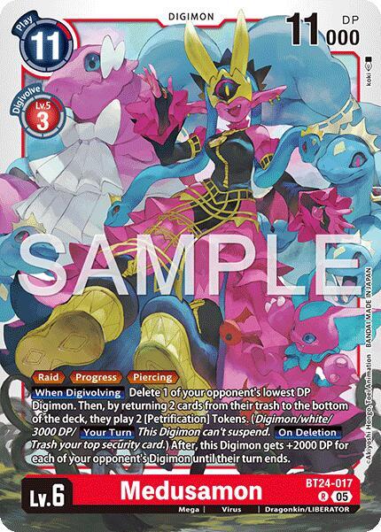 Medusamon - BT24-017 - Rare