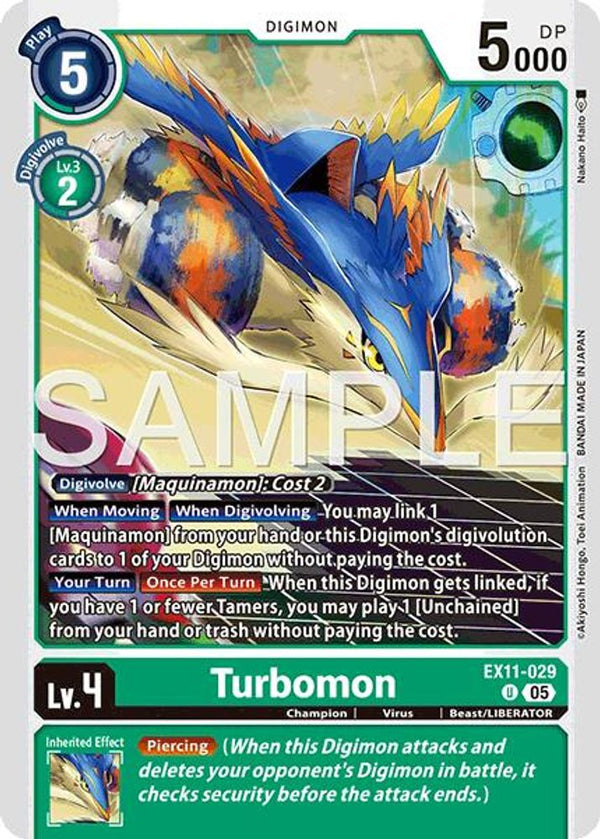 Turbomon - EX11-029 - Uncommon