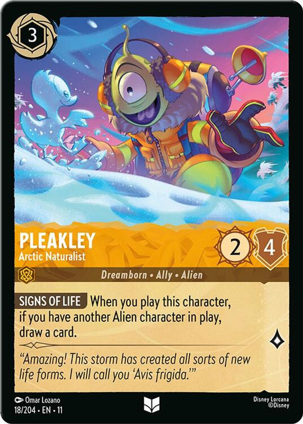 Pleakley (Arctic Naturalist) - 18/204 - Uncommon