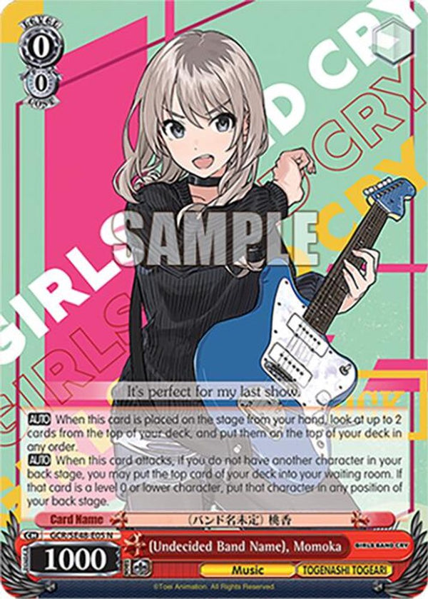 (Undecided Band Name), Momoka - GCR/SE48-E05N - Normal