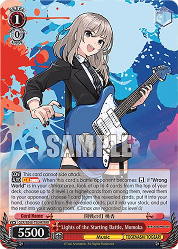 Lights of the Starting Battle, Momoka (RRR) - GCR/SE48-TE09RRRR - Triple Rare