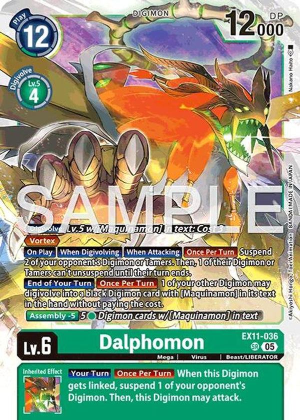 Dalphomon - EX11-036 - Super Rare