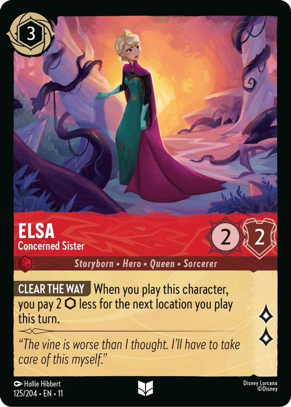 Elsa (Concerned Sister) - 125/204 - Uncommon