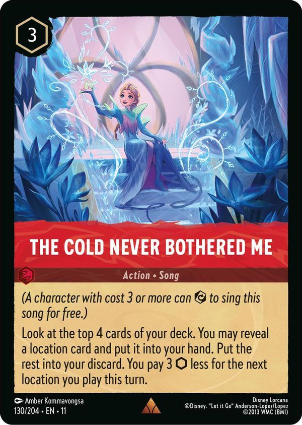 The Cold Never Bothered Me - 130/204 - Rare