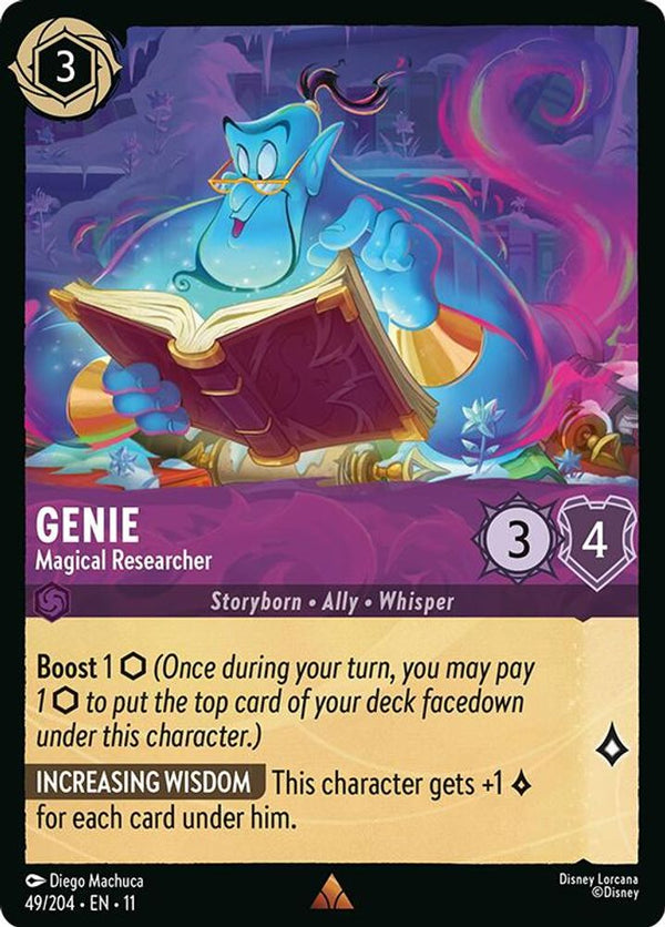 Genie (Magical Researcher) - 49/204 - Rare
