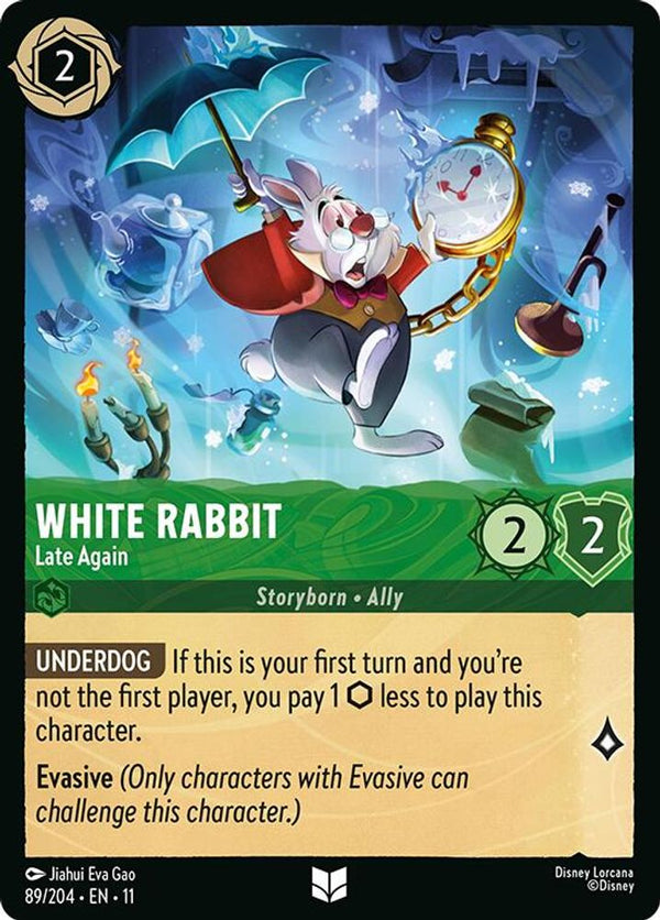 White Rabbit (Late Again) - 89/204 - Uncommon