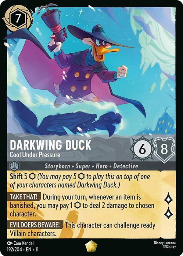 Darkwing Duck (Cool Under Pressure) - 192/204 - Legendary
