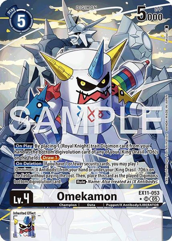 Omekamon (Alternate Art) - EX11-053 - Super Rare