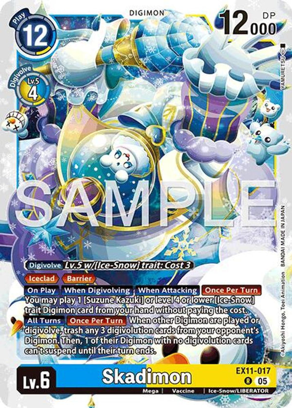 Skadimon - EX11-017 - Rare