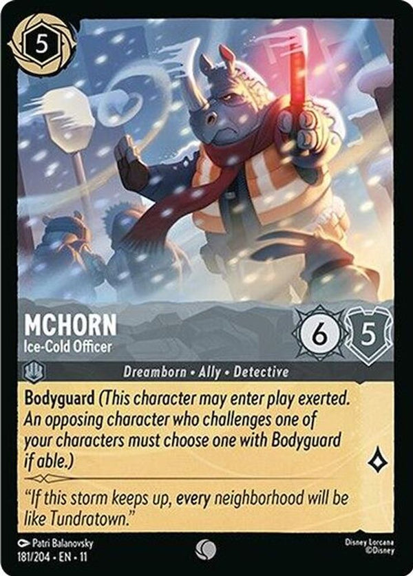 McHorn (Ice-Cold Officer) - 181/204 - Common