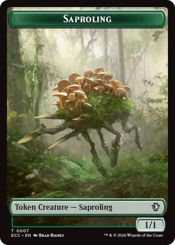 Poison Counter // Saproling Token (TECC)