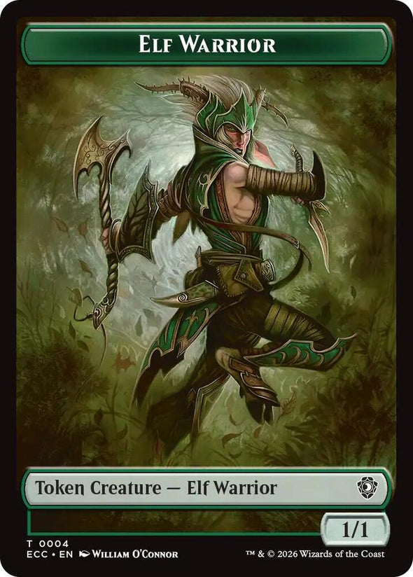 Zombie // Elf Warrior Token (TECC)