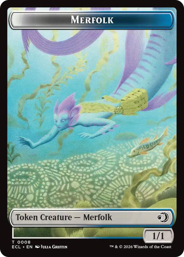 Worm // Merfolk Token (TECL)