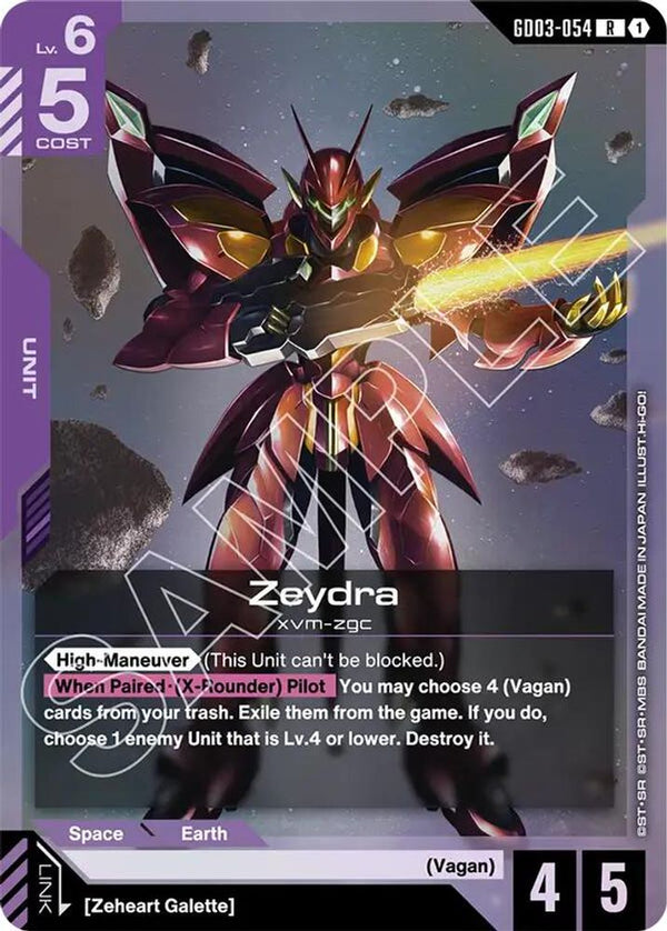 Zeydra - GD03-054 - Rare