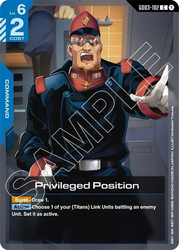 Privileged Position - GD03-102 - Common