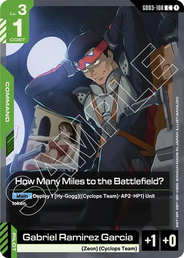 How Many Miles to the Battlefield? - GD03-108 - Common