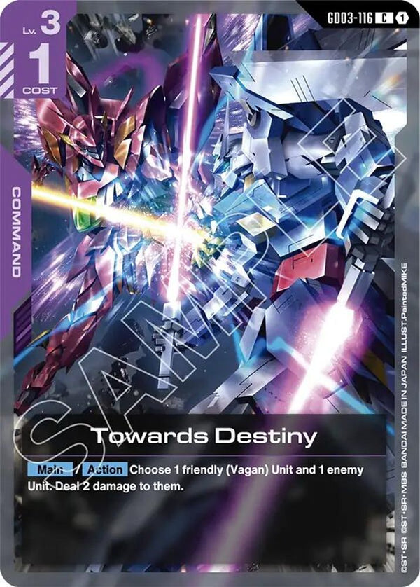 Towards Destiny - GD03-116 - Common