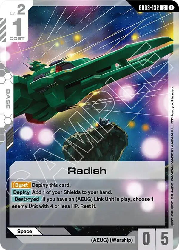 Radish - GD03-132 - Common