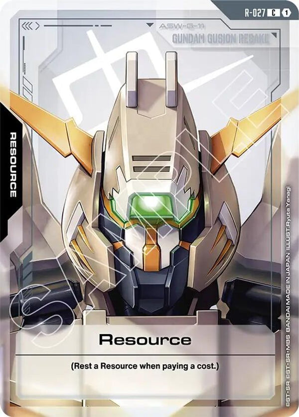 Resource (R-027) - R-027 - Common