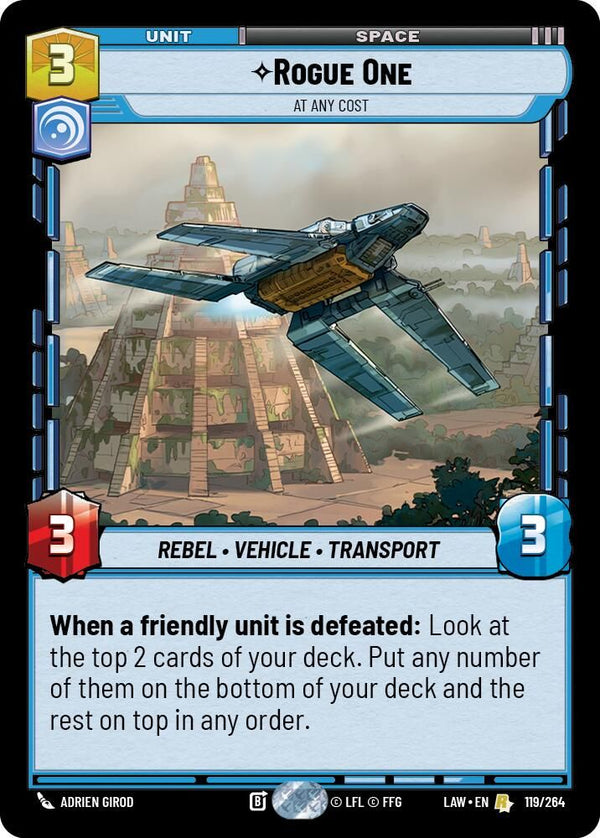 Rogue One - At Any Cost - 119/264 - Rare