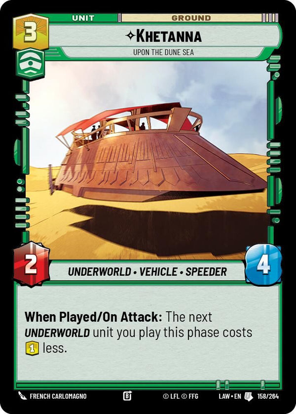 Khetanna - Upon the Dune Sea - 158/264 - Uncommon
