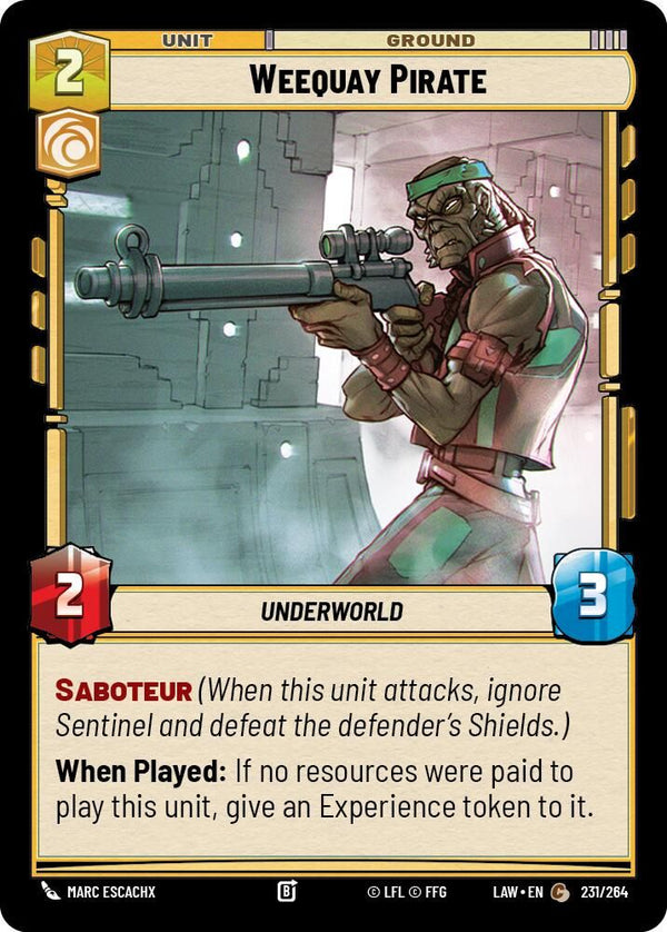 Weequay Pirate - 231/264 - Common