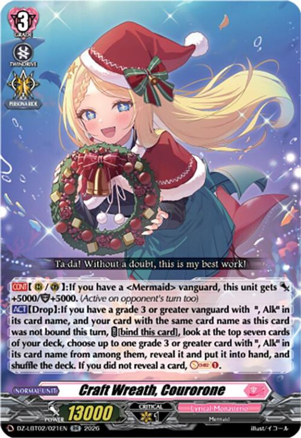 Craft Wreath, Courorone - DZ-LBT02/021EN - Double Rare