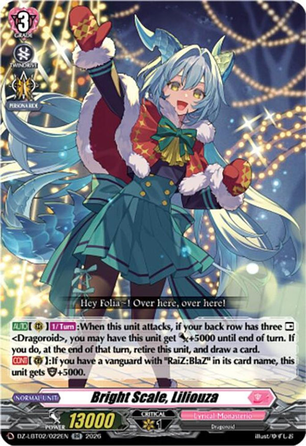 Bright Scale, Liliouza - DZ-LBT02/022EN - Double Rare