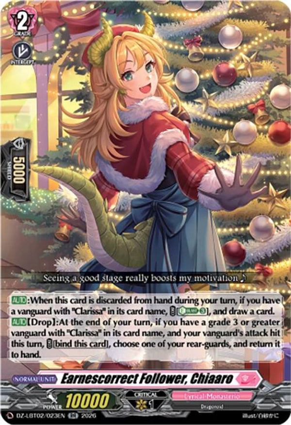 Earnescorrect Follower, Chiaaro - DZ-LBT02/023EN - Double Rare