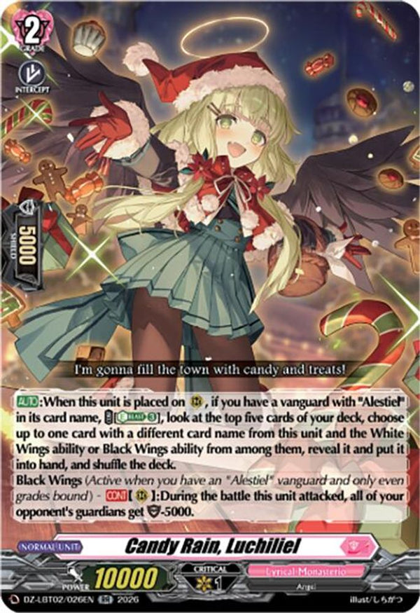 Candy Rain, Luchiliel - DZ-LBT02/026EN - Double Rare