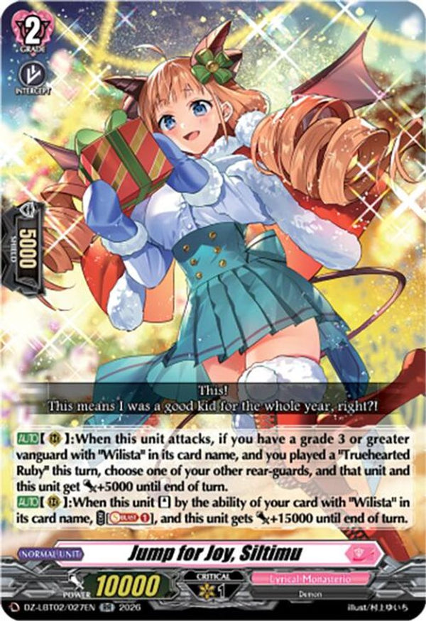 Jump for Joy, Siltimu - DZ-LBT02/027EN - Double Rare