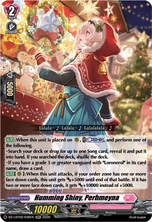 Humming Shiny, Perhmeyna - DZ-LBT02/030EN - Double Rare