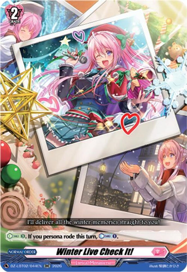 Winter Live Check It! - DZ-LBT02/044EN - Double Rare