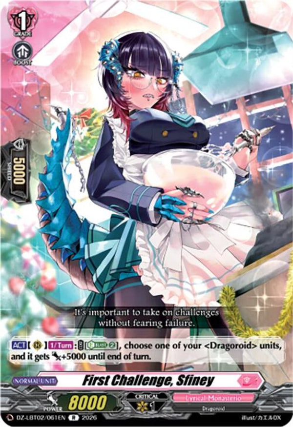 First Challenge, Sfiney - DZ-LBT02/061EN - Rare
