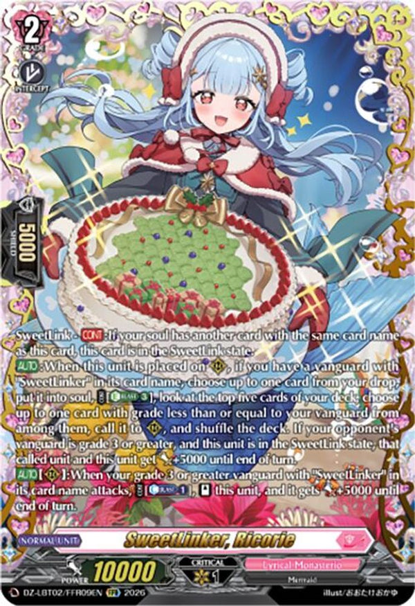SweetLinker, Ricorie (FFR) - DZ-LBT02/FFR09EN - Double Frame Rare