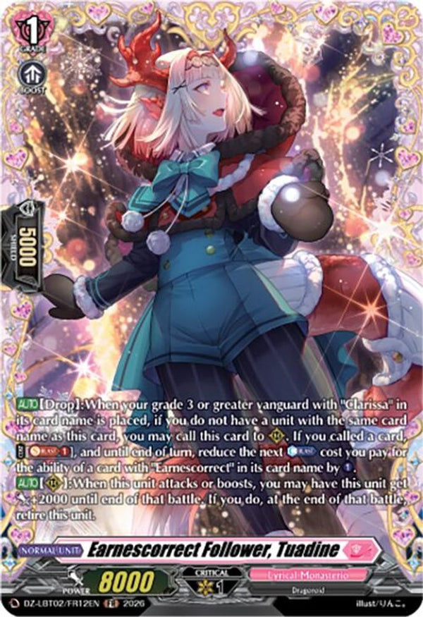 Earnescorrect Follower, Tuadine (FR) - DZ-LBT02/FR12EN - Frame Rare