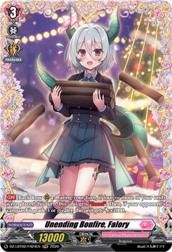Unending Bonfire, Falory (FR) - DZ-LBT02/FR24EN - Frame Rare
