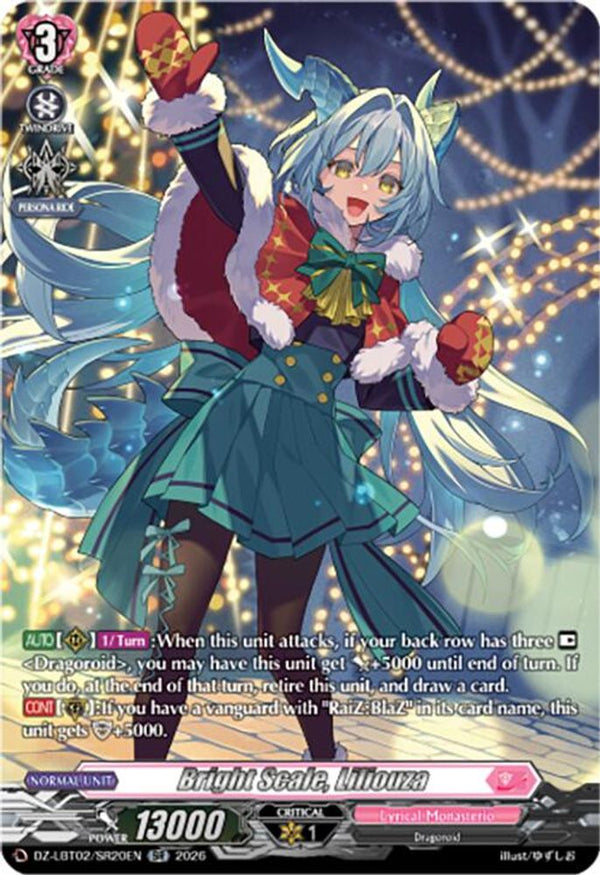 Bright Scale, Liliouza (SR) - DZ-LBT02/SR20EN - Silver Rare