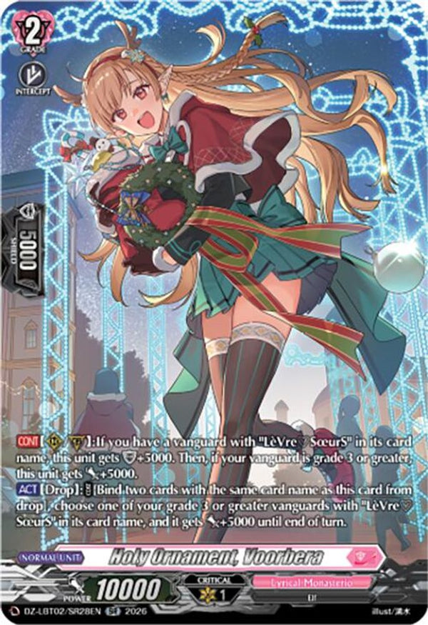 Holy Ornament, Voorbera (SR) - DZ-LBT02/SR28EN - Silver Rare