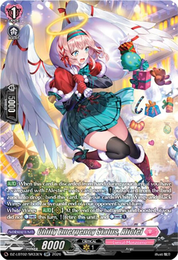 Chilly Emergency Status, Aliciel (SR) - DZ-LBT02/SR33EN - Silver Rare