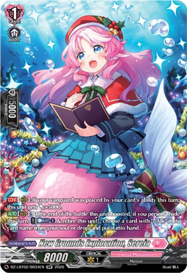 New Grounds Exploration, Sereia (SR) - DZ-LBT02/SR34EN - Silver Rare
