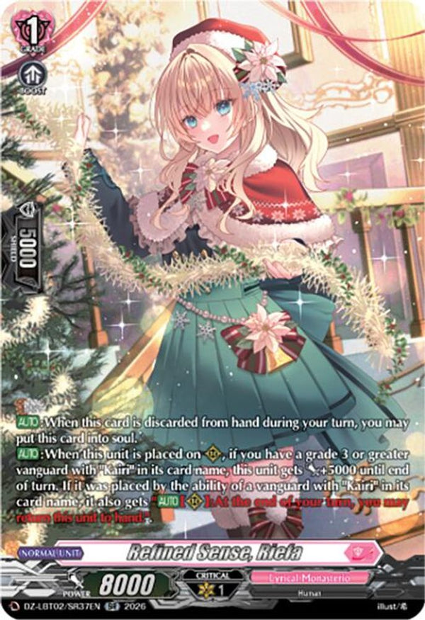 Refined Sense, Riefa (SR) - DZ-LBT02/SR37EN - Silver Rare