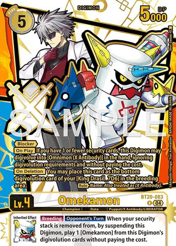 Omekamon (Rare Pull)(EX11) - BT20-083 - Rare